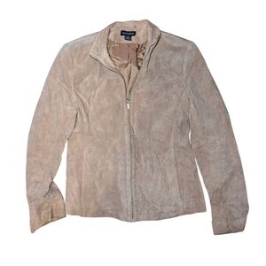 Ann Taylor Leather Jacket Size 4